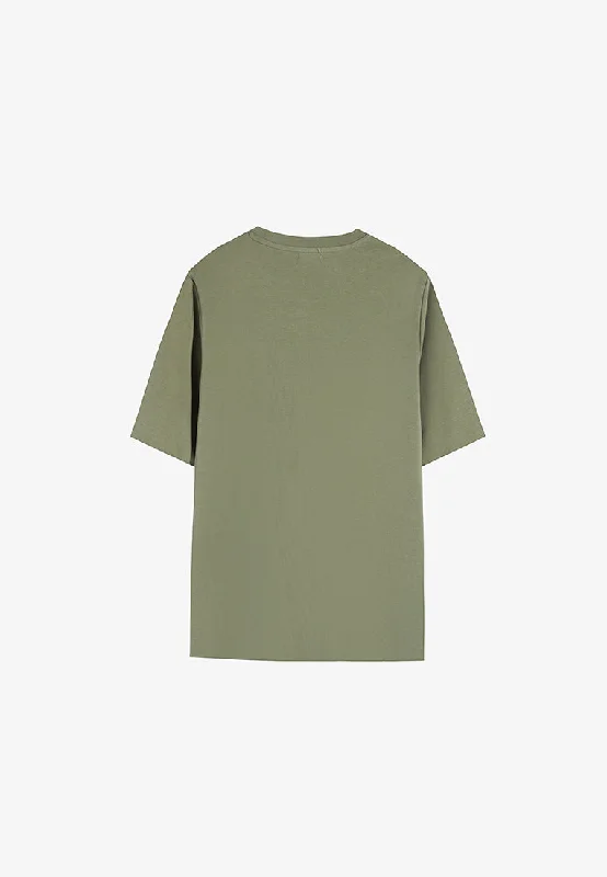 Cleo CLASSIC FINE Short Sleeve Tshirt - Kaya Green