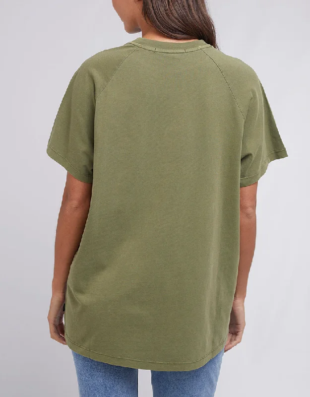 Silent Theory Routine Tee Khaki