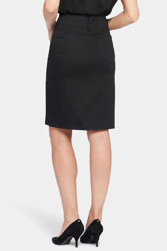 High Waist Skirt - Black