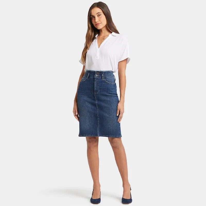 High Waist Skirt  - Olympus