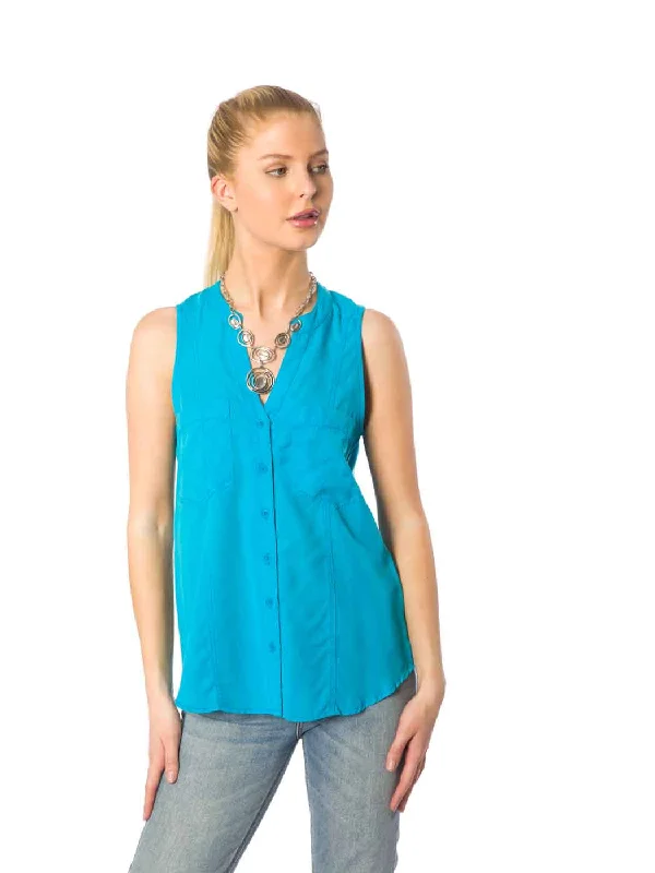 Tianello ""Ivy"" Light Weight TENCEL™ ""ELEVA""  Sleeveless Blouse