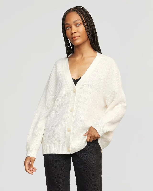 Ola Oversized Cashmere Cardigan