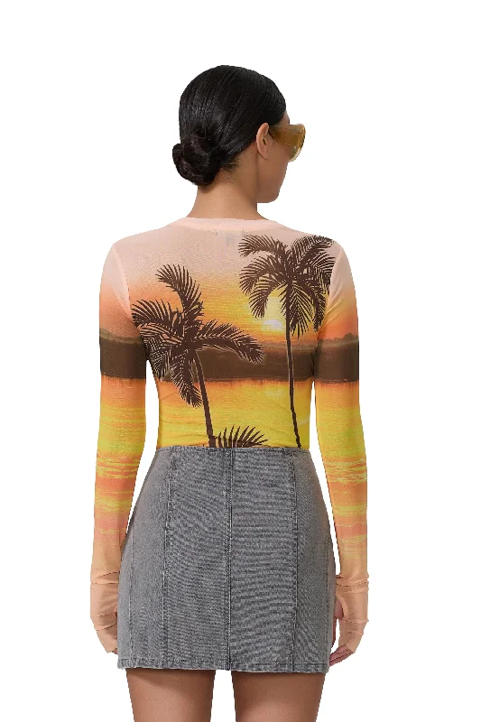 Kaylee Top - Sunrise Palms