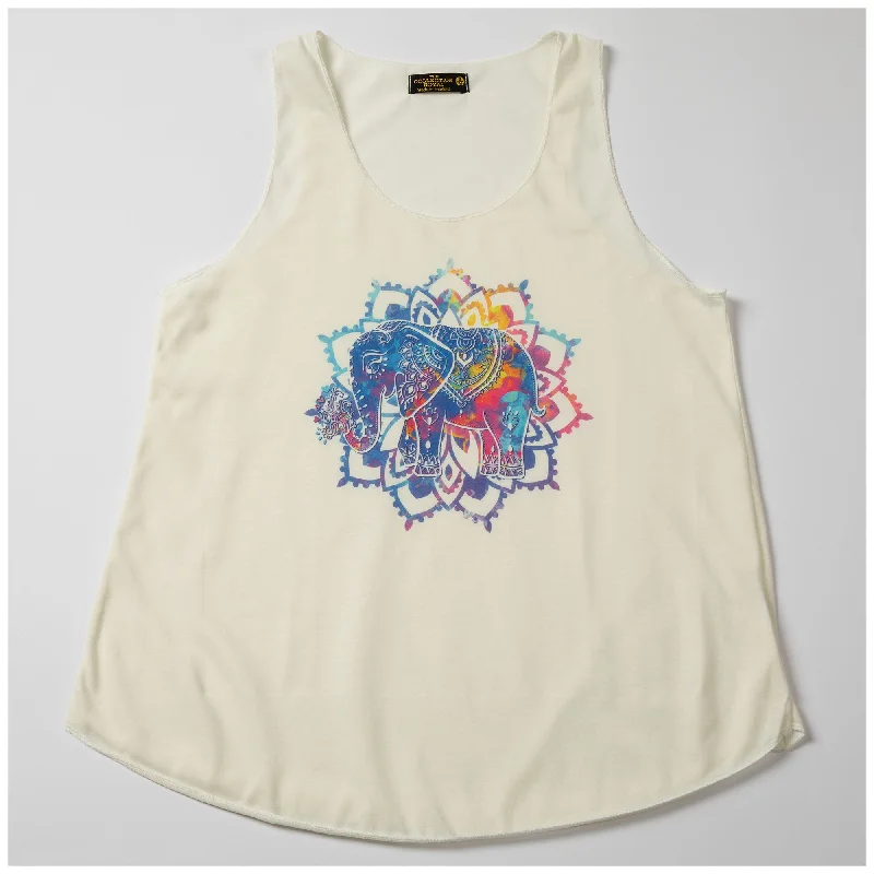 Mandala Elephant Tank Top