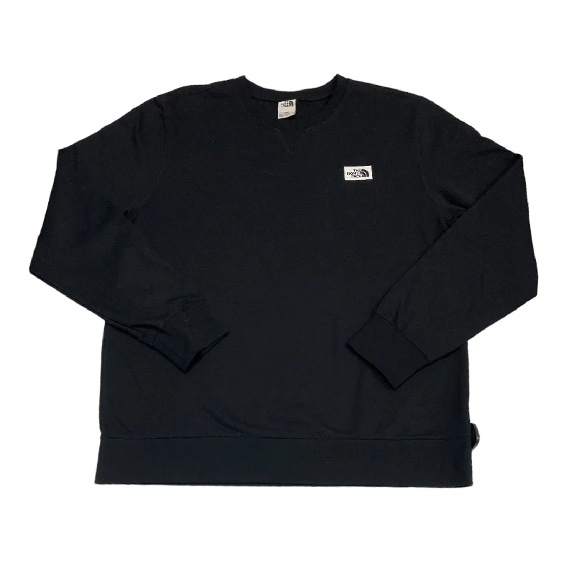 Athletic Sweatshirt Crewneck By The North Face In Black, Size: Xl