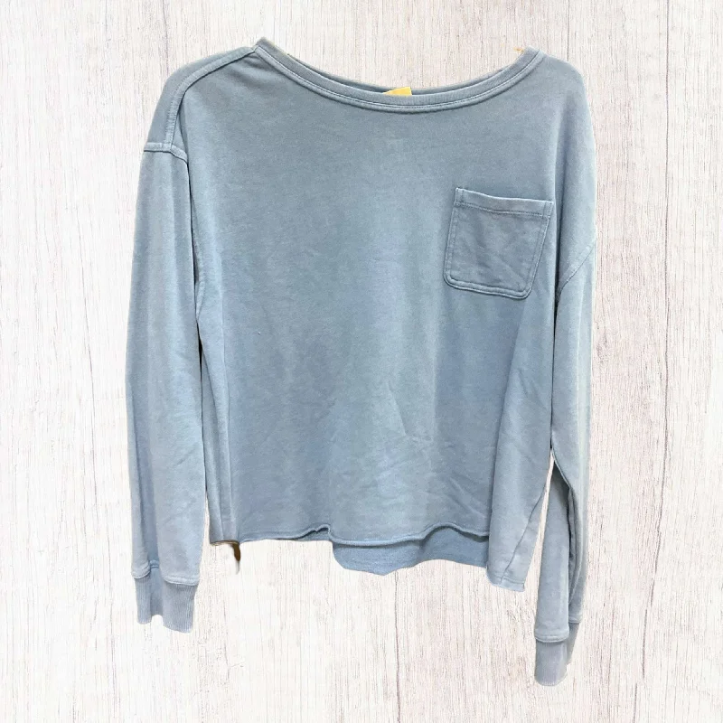 Athletic Sweatshirt Crewneck By Universal Thread In Blue, Size: S