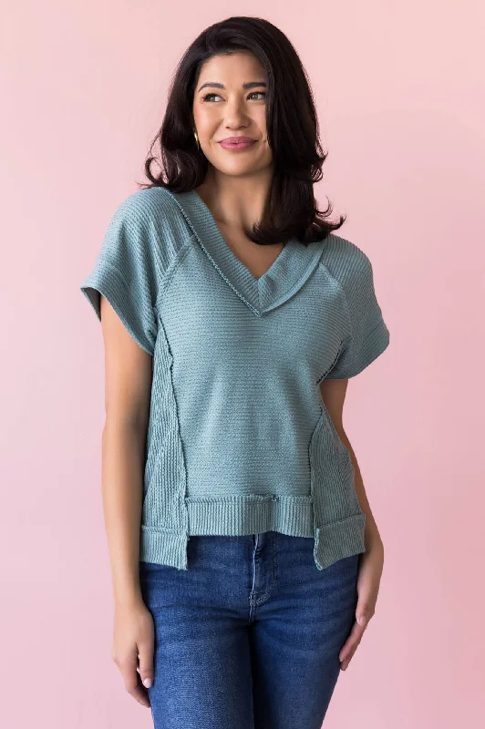 Beautiful Sunrise Ribbed Top