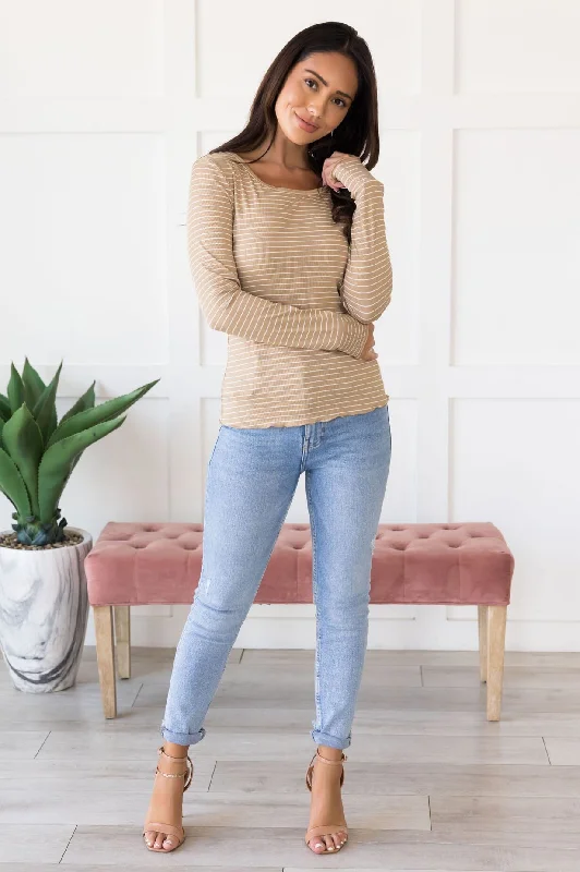 Hopeful Love Ribbed Top