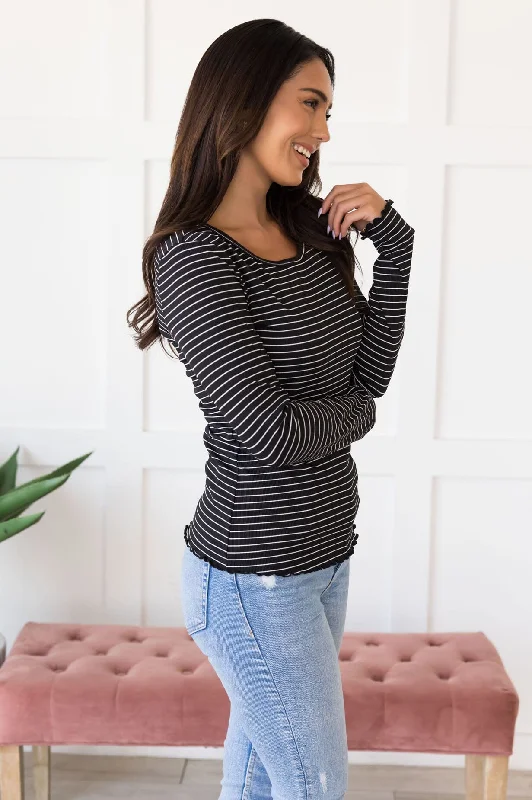 Hopeful Love Ribbed Top