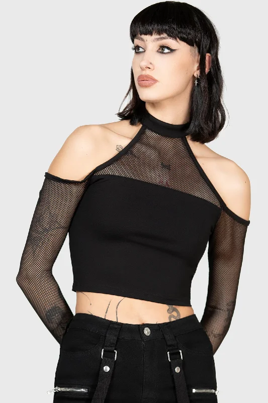 Nightcall Fishnet Top