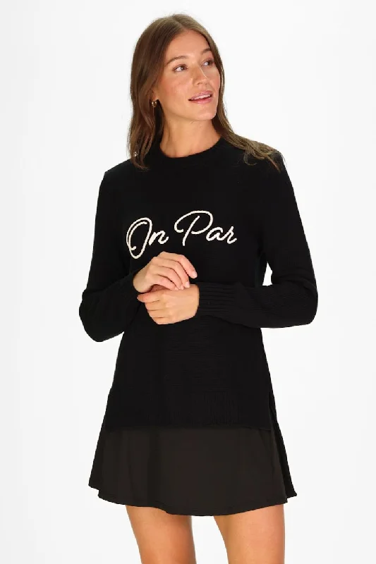 'On Par' Casual Crew Neck Sweater