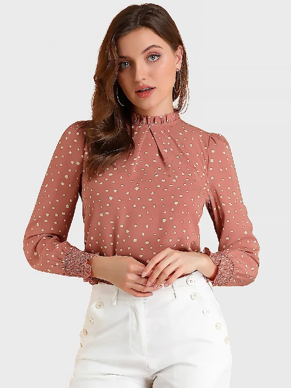 Deep Pink-Dotted / XS