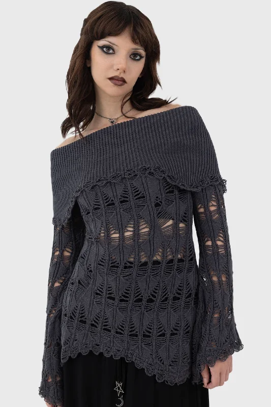 Shadow Wine Sweater