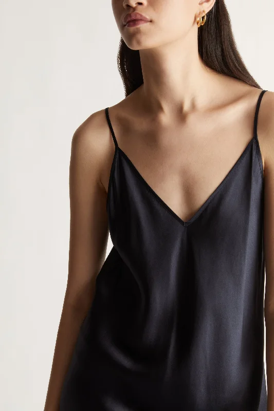 Stella Silk Satin Slip Dress