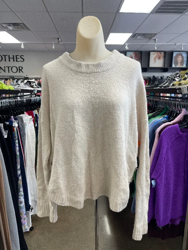 Sweater By Madewell In Cream, Size: L