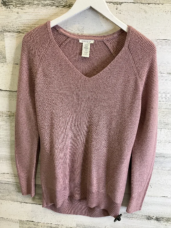 Sweater By Matty M In Pink, Size: M