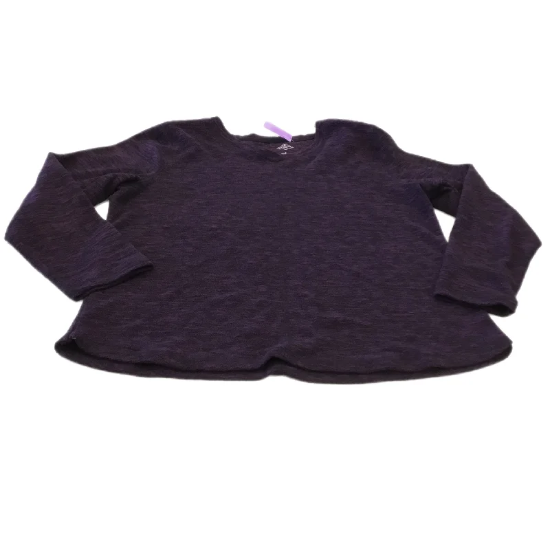 Sweater By St Johns Bay In Purple, Size: L