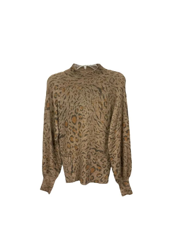 Sweater By White House Black Market In Animal Print, Size: S