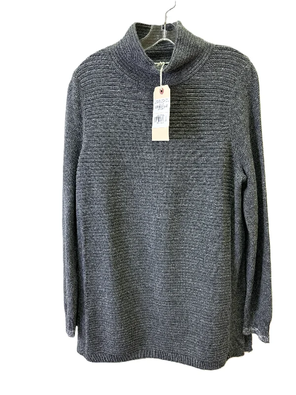 Sweater By Woolrich In Grey, Size: L