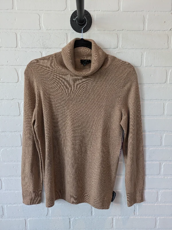 Sweater Cashmere By Talbots In Tan, Size: M