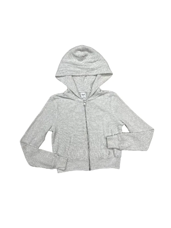 Sweatshirt Hoodie By Aritzia In Grey, Size: Xxs