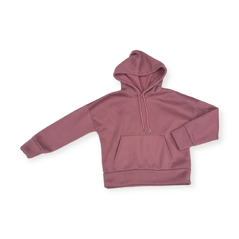 Sweatshirt Hoodie By Clothes Mentor In Pink, Size: S