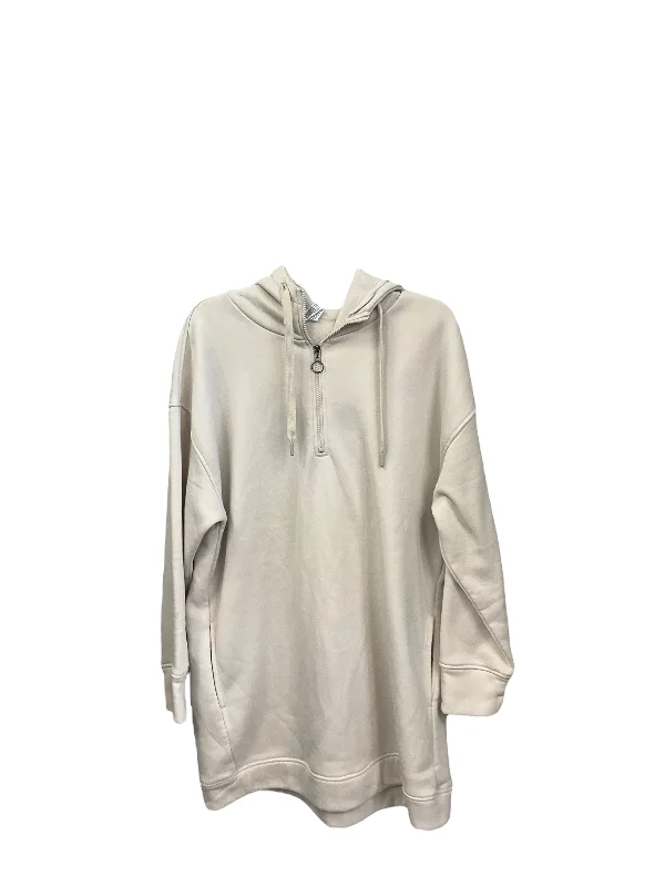 Sweatshirt Hoodie By Rbx In Cream, Size: L