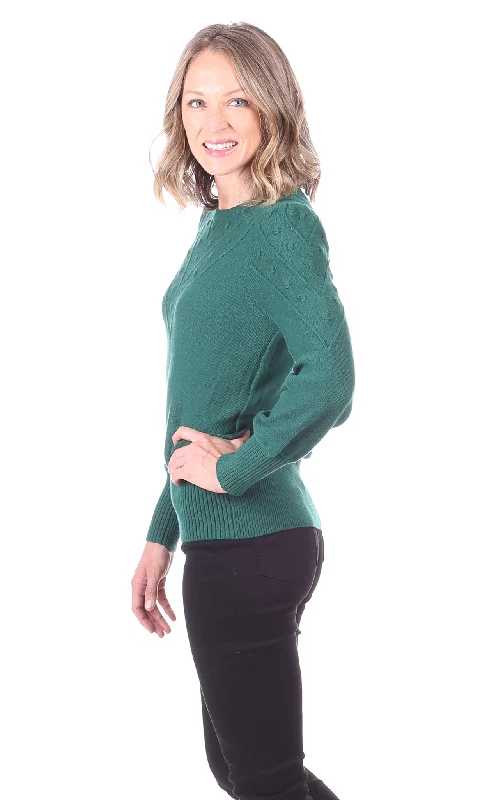 Teagan Sweater in Evergreen