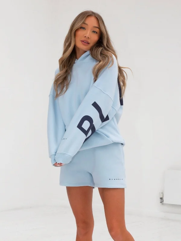 Isabel Oversized Hoodie - Powder Blue