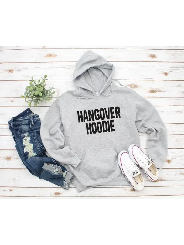 Grey Hangover Hoodie