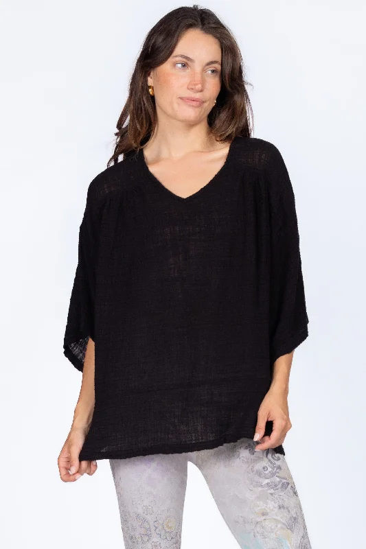 Cross Hatch Kimono Tunic