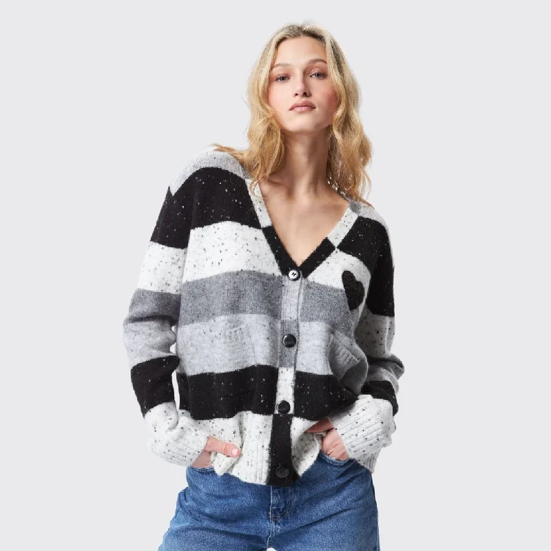 Stewart Cardigan (Greyscale)