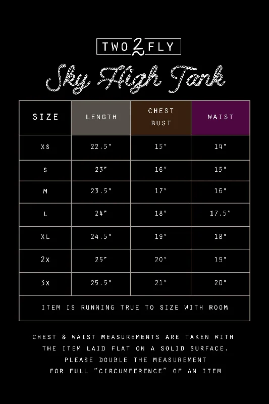 The Sky High Vintage Tank Top