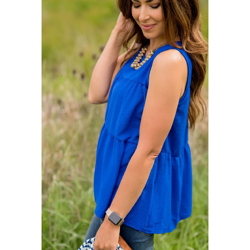 Tiered Tank Blouse