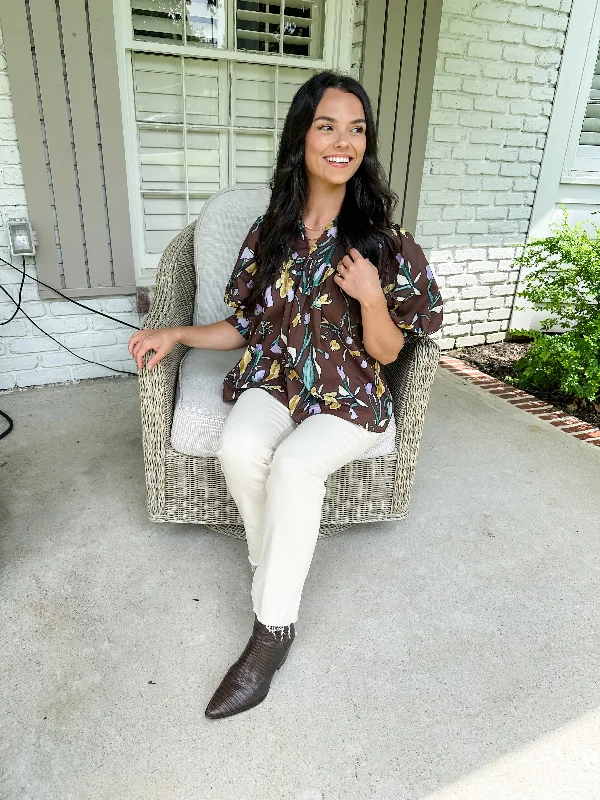 Tulip Print Top