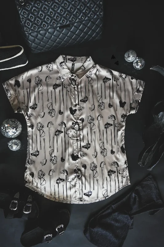 The All The Ponies Button Up Top