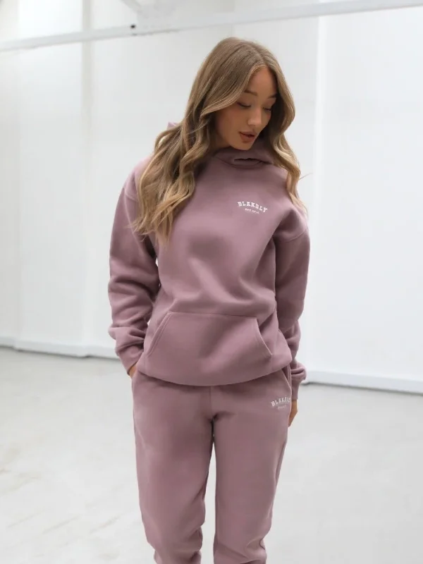 Heritage Oversized Hoodie - Dusty Pink